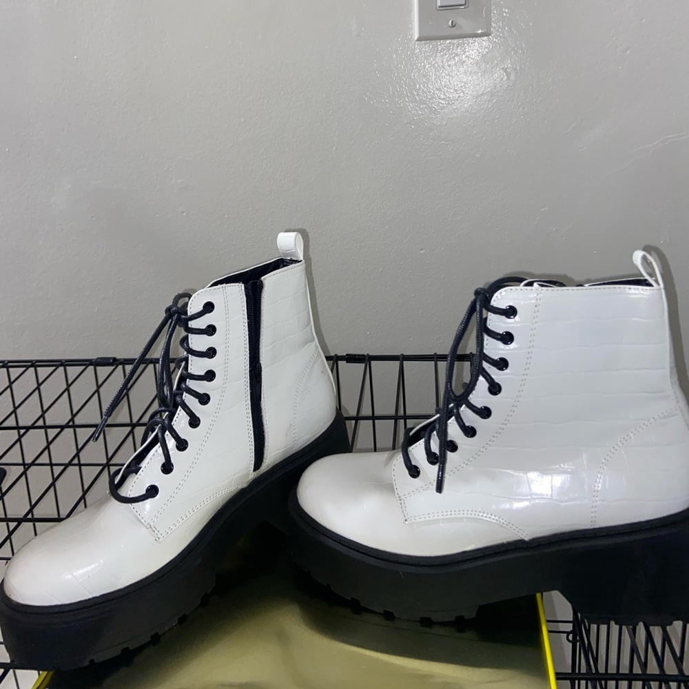 White boots